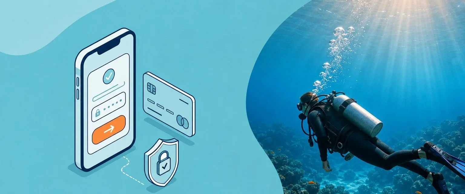 Pasarelas de pago online para centros de buceo: comparativa
