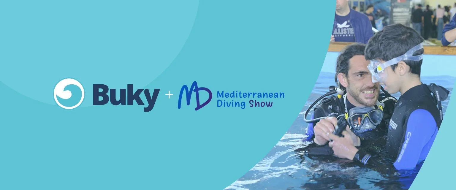 ¡Sumérgete con Buky App en el Mediterranean Diving Show!