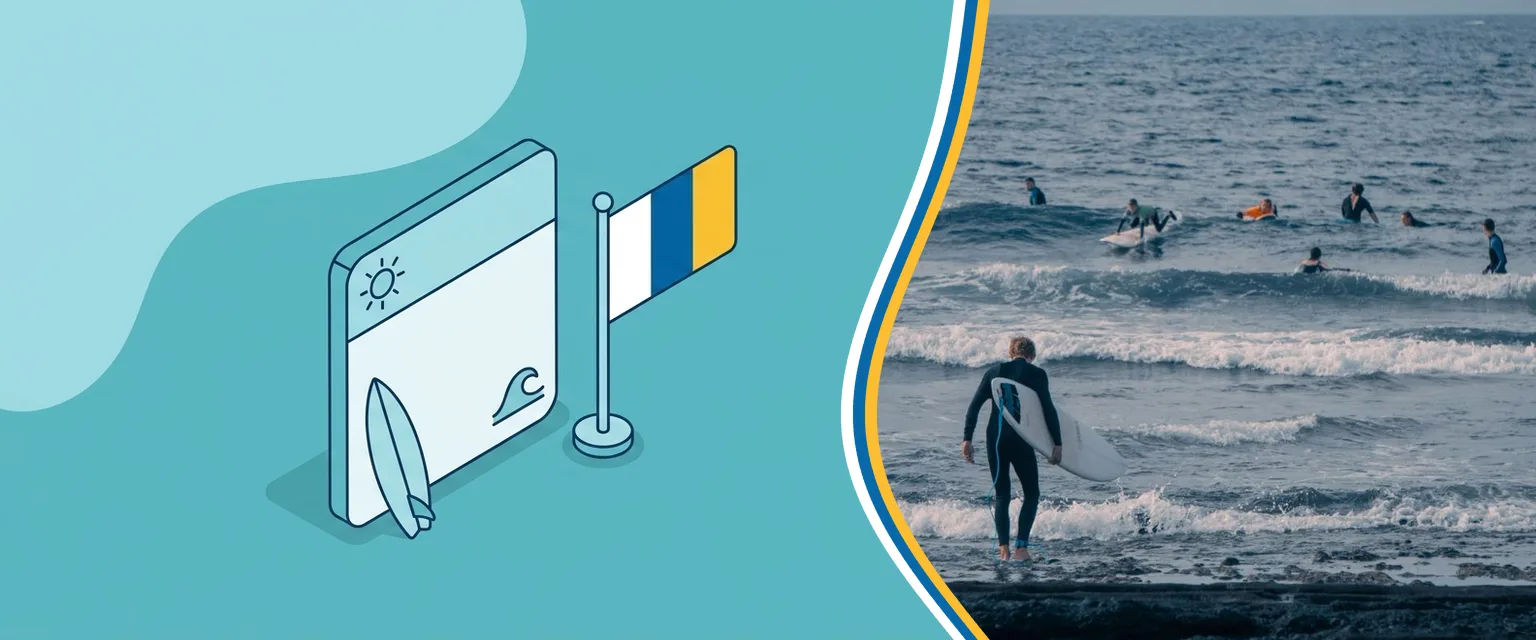 Cómo gestionar temporada alta y baja en escuelas de surf en Canarias