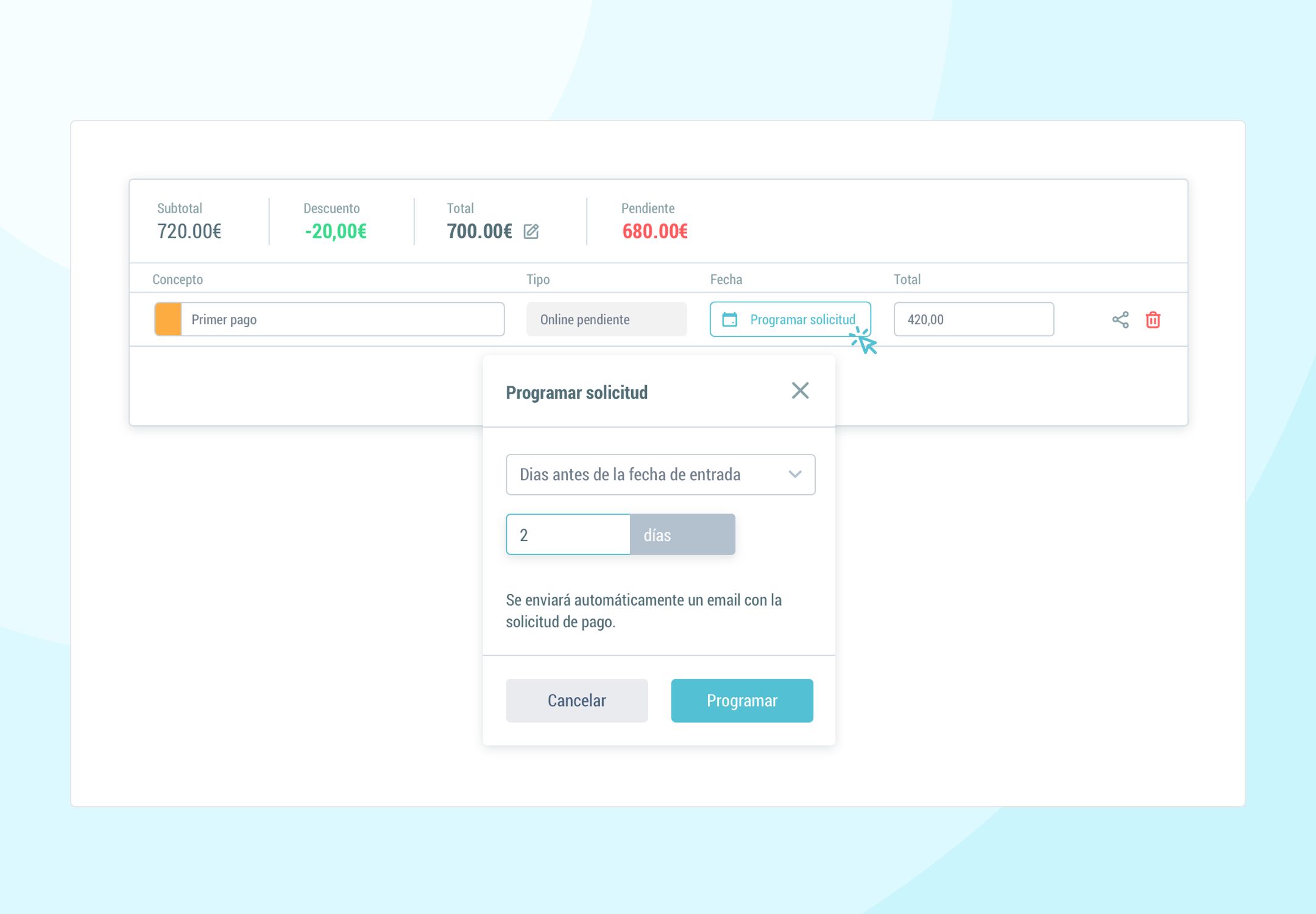 BukyApp programar solicitud de pago@2x