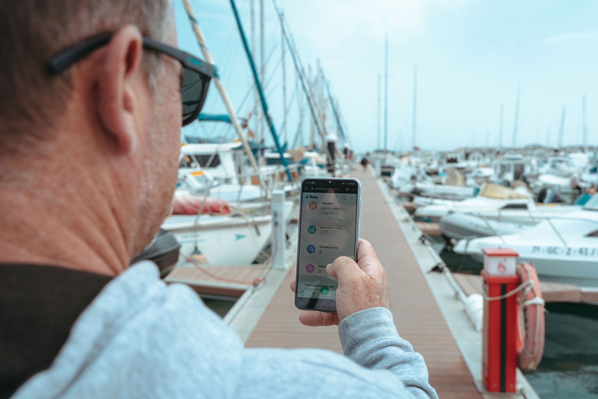 Bukyapp 84 software centro buceo muelle