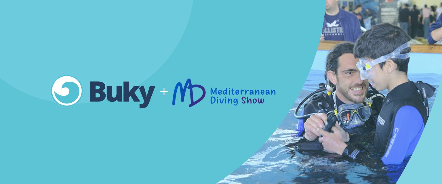 Header Bukyapp en Mediterranean Diving Show@2x